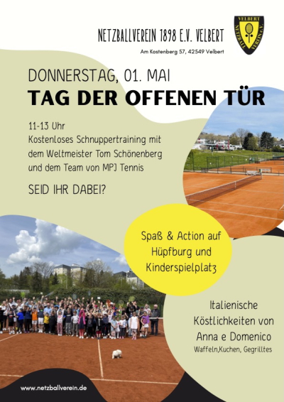 Netzballverein lädt am ersten Mai zum Tag der offenen Tür ein