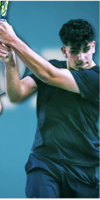 Netzballer Ilian Mechbal ist Deutscher Vize-Meister im Einzel und Doppel in der U16 Konkurrenz